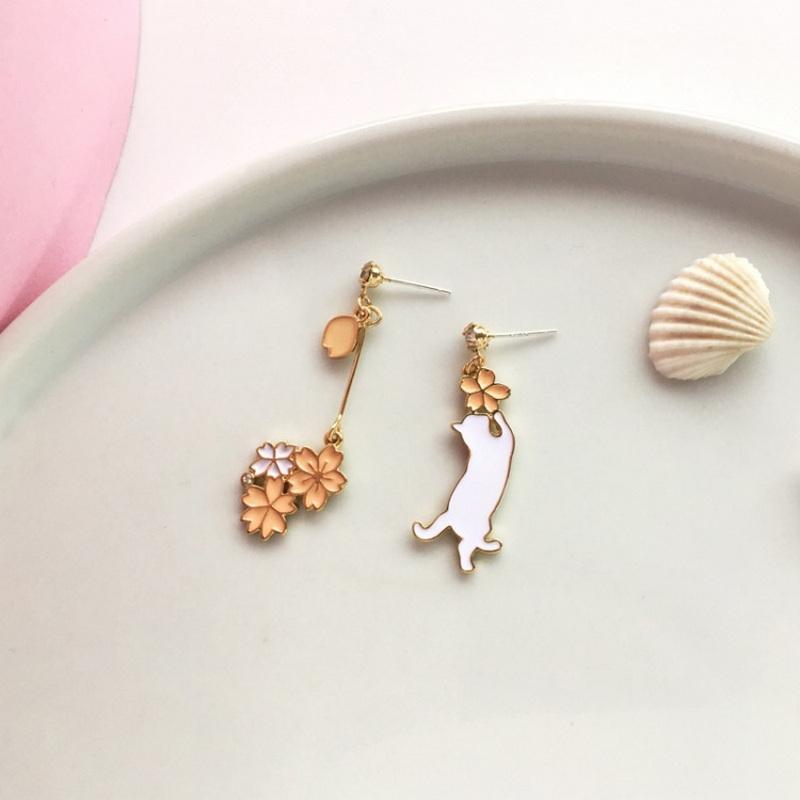 Lovely Cartoon Enamel Moon Cat Drop Earrings For Women Kawaii Cute Pink Bowknot Rabbit Dangle Earrings Girls Jewelry Gifts
Lovely Cartoon Enamel Moon Cat Drop Earrings For Women Kawaii Cute Pink Bowknot Rabbit Dangle Earrings Girls Jewelry Gifts