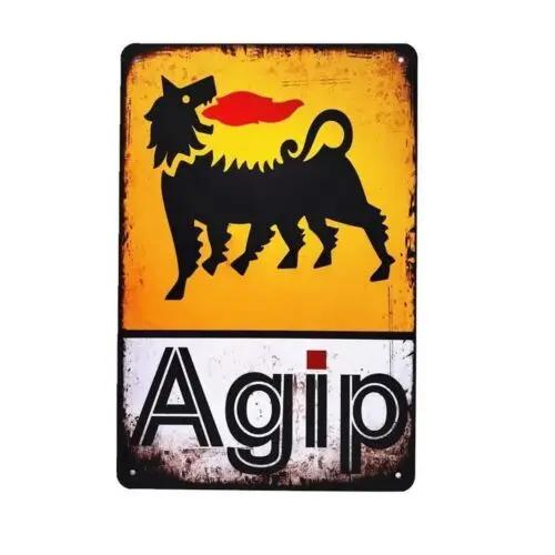 Agip Motor Oil Vintage Tin Sign Retro Garage Gas Station Auto Shop Decor 20x30cm(7.8x11.8inch)
Agip Motor Oil Vintage Tin Sign Retro Garage Gas Station Auto Shop Decor 20x30cm(7.8x11.8inch)