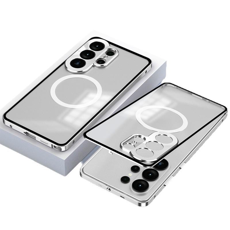 Metal Phone Case with Spring Buckle for Samsung S26Ultra/S25Ultra/S25+/24+ Samsung S24 Plus with Mag Circle
Metal Phone Case with Spring Buckle for Samsung S26Ultra/S25Ultra/S25+/24+ Samsung S24 Plus with Mag Circle