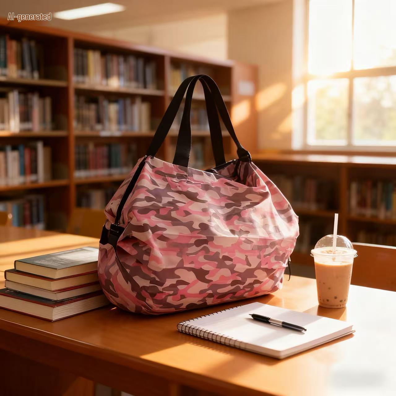 Accordion Foldable Cloud Tote: Portable, Large-Capacity Grocery Bag
Accordion Foldable Cloud Tote: Portable, Large-Capacity Grocery Bag