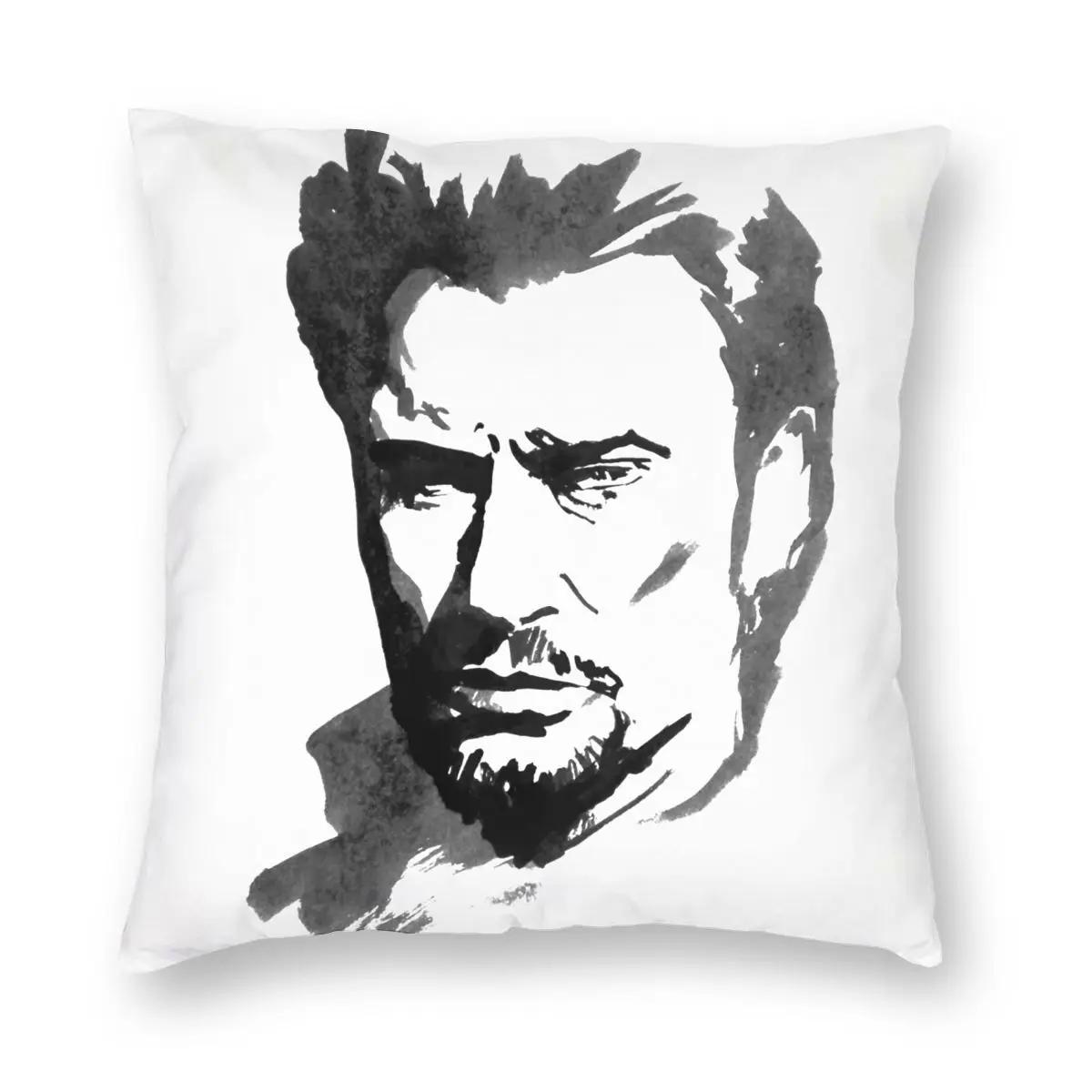 Johnny Hallyday Throw Pillow Cover Polyester Decorative Pillow Rock Music Casual Cushion Covers 30x30cm білий
Johnny Hallyday Throw Pillow Cover Polyester Decorative Pillow Rock Music Casual Cushion Covers 30x30cm білий