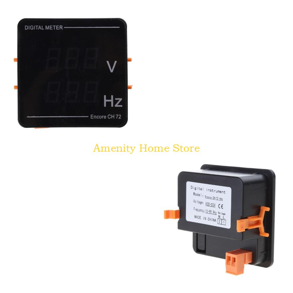 F26C Voltage & Frequency Meter Dual Digital Display AC50-500V 10-99.9HZ High-precision Digital Meter Voltmeter Frequency Test CN
F26C Voltage & Frequency Meter Dual Digital Display AC50-500V 10-99.9HZ High-precision Digital Meter Voltmeter Frequency Test CN
