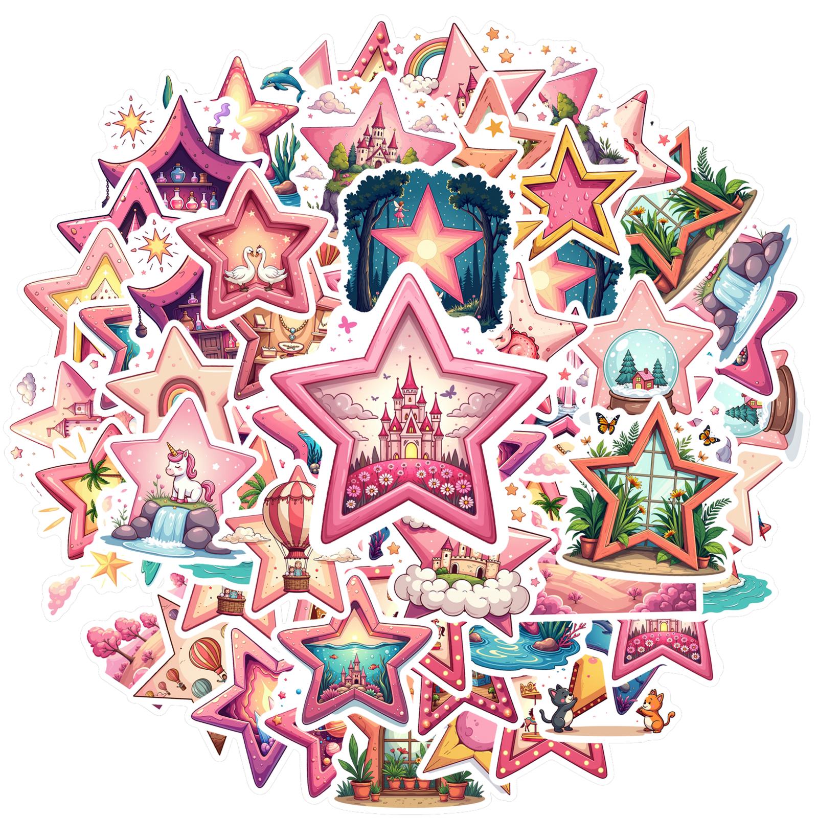 35-70pcs Pink Stars Stickers Ink Fresh Graffiti Stickers Suitable For Luggage Phone Cases Laptops Waterproof Cartoon Decals
35-70pcs Pink Stars Stickers Ink Fresh Graffiti Stickers Suitable For Luggage Phone Cases Laptops Waterproof Cartoon Decals