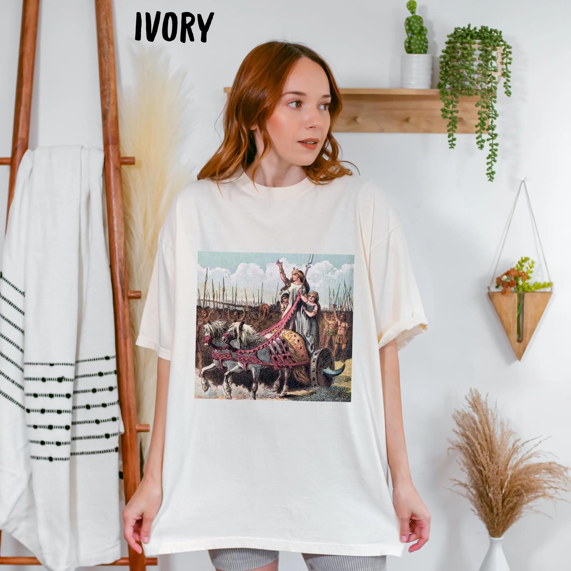 Queen Budica Shirt Budica Classic Art Tshirt Strong FeUnisex Leader Tshirt Feminist Tshirt Born Leader Top Womens Rights 4XL
Queen Budica Shirt Budica Classic Art Tshirt Strong FeUnisex Leader Tshirt Feminist Tshirt Born Leader Top Womens Rights 4XL