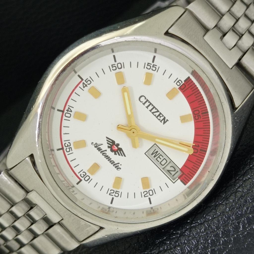 JAPAN GENUINE VINTAGE CITIZEN AUTOMATIC 8200 MENS WHITE DIAL WATCH a500302-2 R151b-a500302
JAPAN GENUINE VINTAGE CITIZEN AUTOMATIC 8200 MENS WHITE DIAL WATCH a500302-2 R151b-a500302