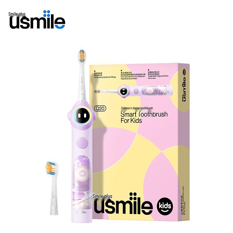 usmile Q20 Smart Sonic Electric Toothbrush for Kids CN plug (adapter included)
usmile Q20 Smart Sonic Electric Toothbrush for Kids CN plug (adapter included)