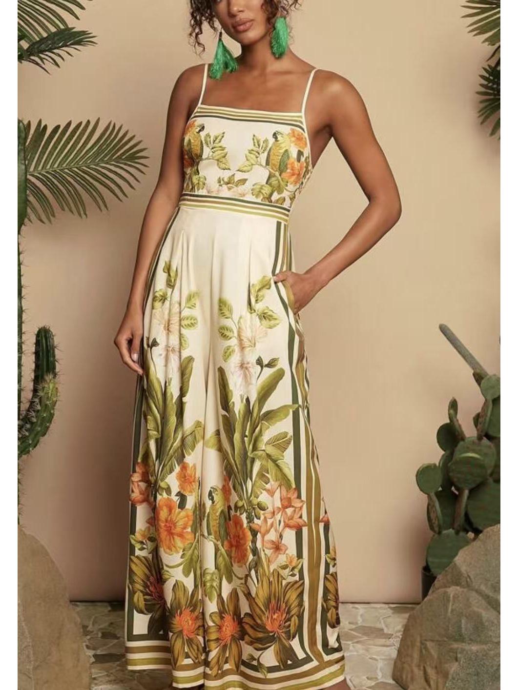 Spring/Summer 2026 Women s Printed Strappy Wide-Leg Jumpsuit - New Fashionable and Comfortable Design 2XL світло-жовтого кольору
Spring/Summer 2026 Women s Printed Strappy Wide-Leg Jumpsuit - New Fashionable and Comfortable Design 2XL світло-жовтого кольору