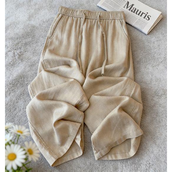 Tencel linen cotton wide-leg pants for women, thin style, 2026 new model, high-waisted, drapey, cropped straight-leg linen pants XXL хакі
Tencel linen cotton wide-leg pants for women, thin style, 2026 new model, high-waisted, drapey, cropped straight-leg linen pants XXL хакі
