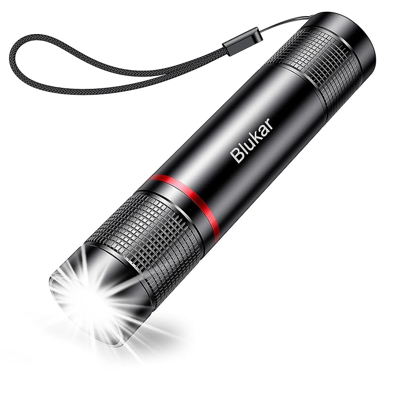 Blukar flashlight rechargeable 2000L high lumen flashlight Super bright small LED flashlight - Zoomable, brightness adjustable, long lasting for
Blukar flashlight rechargeable 2000L high lumen flashlight Super bright small LED flashlight - Zoomable, brightness adjustable, long lasting for