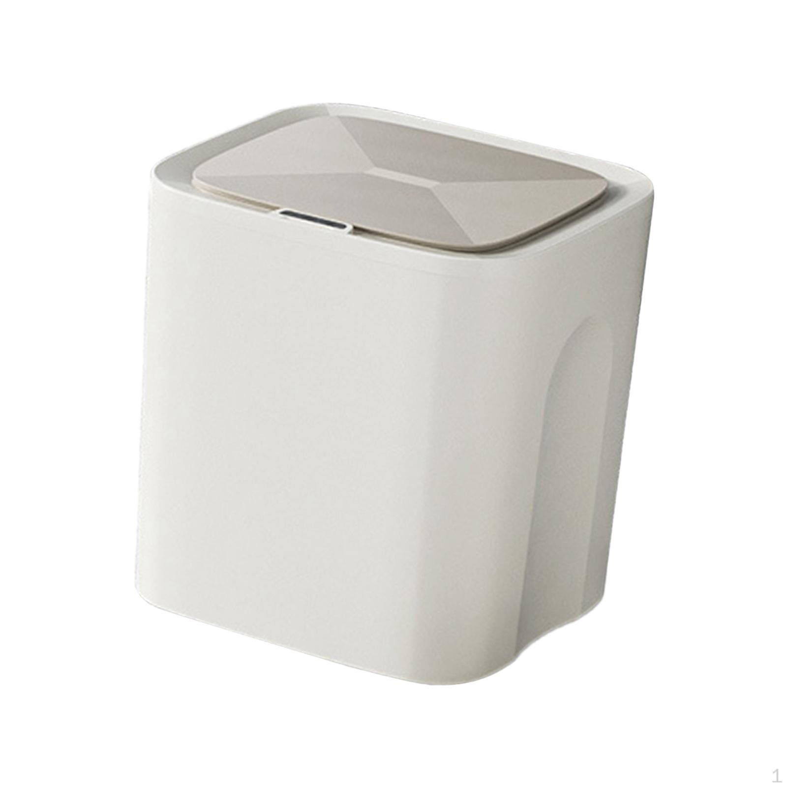 Automatic Garbage Can Dustbin Intelligent Trash Basket Bins for Living Room 12L_creamy white
Automatic Garbage Can Dustbin Intelligent Trash Basket Bins for Living Room 12L_creamy white