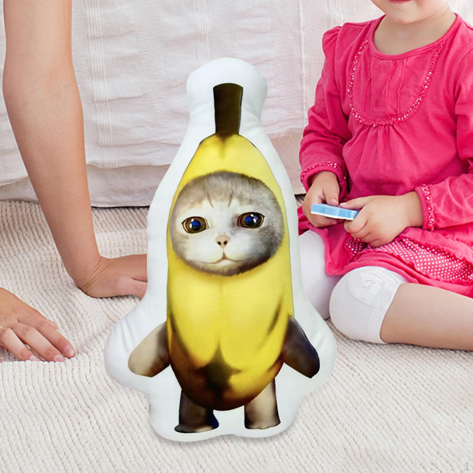 Cat Plush Pillow Cute Banana Sleeping Stuffed Animal for Teens Kids Children 45cm
Cat Plush Pillow Cute Banana Sleeping Stuffed Animal for Teens Kids Children 45cm