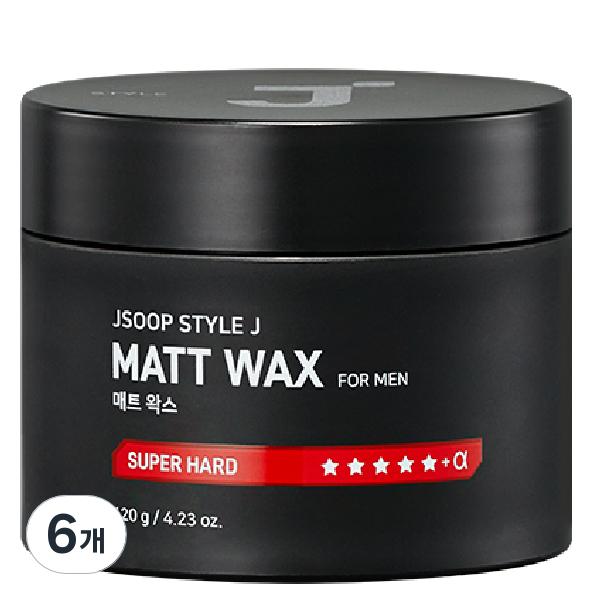 J.Sup Style J. For Men Super Hard Matte Wax, 120g, 6 pcs., Korea best mens hair products
J.Sup Style J. For Men Super Hard Matte Wax, 120g, 6 pcs., Korea best mens hair products