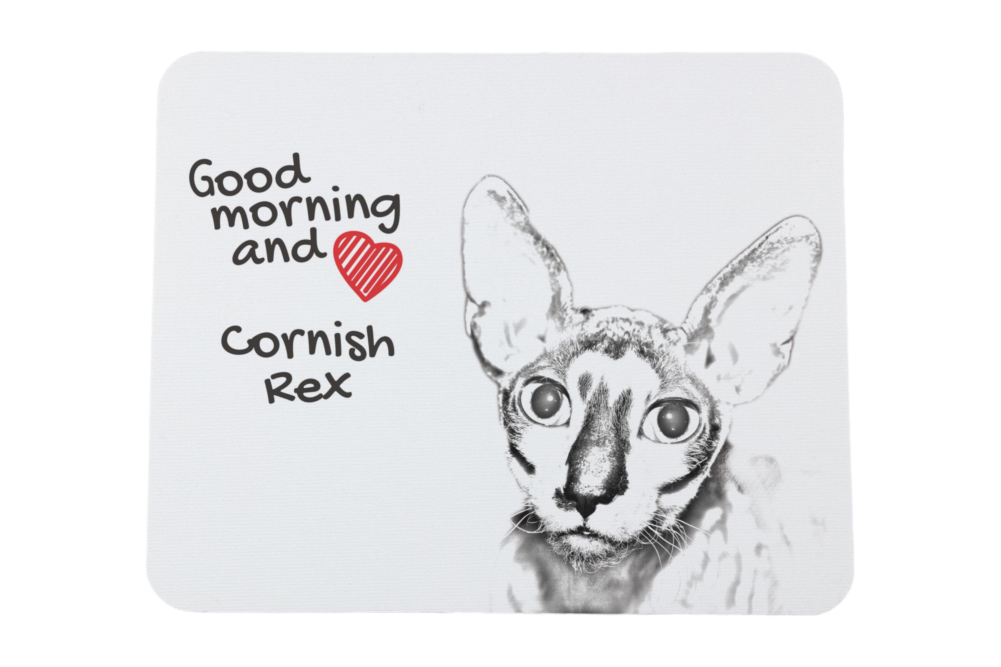 Cornish Rex - килимок для миші з принтом, персоналізована килимка для кота, унікальний гаджет для офісного працівника від бренду Art-Dog білий
Cornish Rex - килимок для миші з принтом, персоналізована килимка для кота, унікальний гаджет для офісного працівника від бренду Art-Dog білий