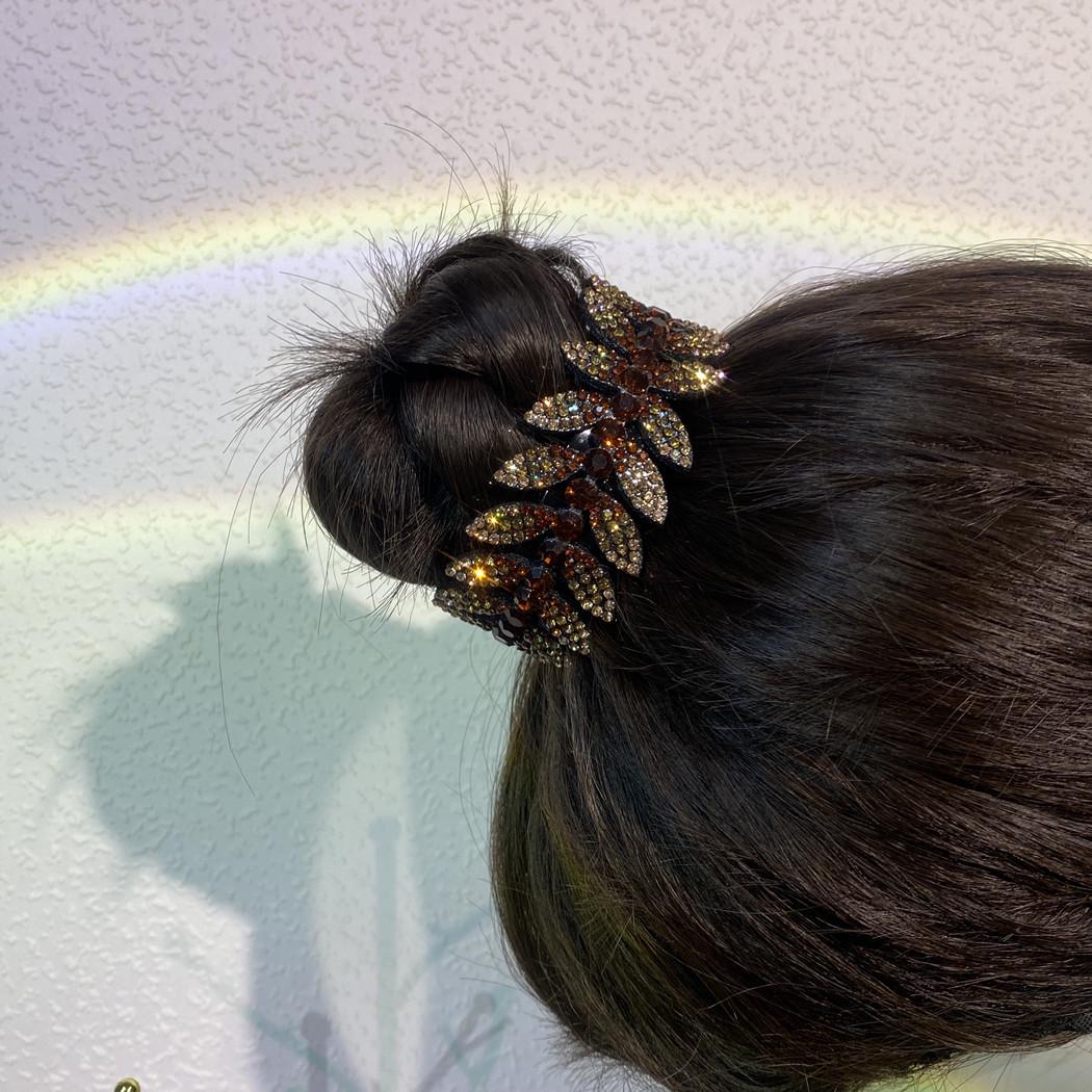 Корейская элегантная двухслойная бриллиантовая заколка-ободок – идеальный подарок для нее. кофейный/шампанского
Корейская элегантная двухслойная бриллиантовая заколка-ободок – идеальный подарок для нее. кофейный/шампанского