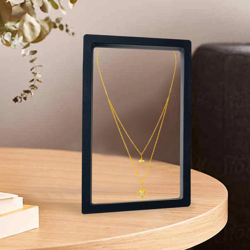 3D Floating Frame Display Holder Acrylic Jewelry Storage Box Display Stand Creative for Antique Challenge Coins Medals Jewelry
3D Floating Frame Display Holder Acrylic Jewelry Storage Box Display Stand Creative for Antique Challenge Coins Medals Jewelry