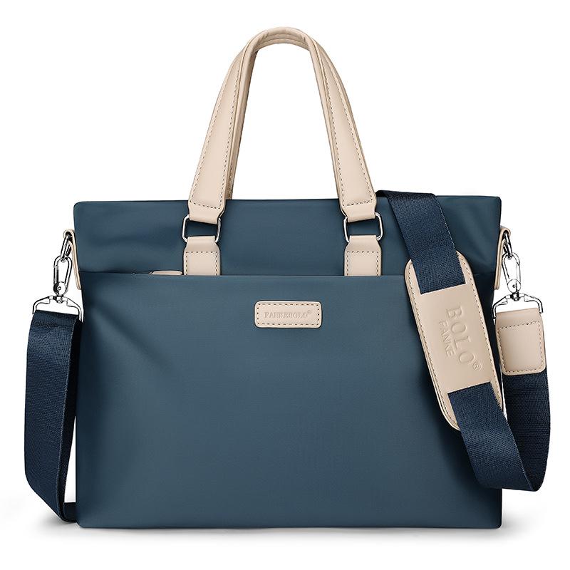 Bag Men s xford loth andbag imple Horizontal Briefcase Business Casual Backpack Office ocument Bag синій
Bag Men s xford loth andbag imple Horizontal Briefcase Business Casual Backpack Office ocument Bag синій