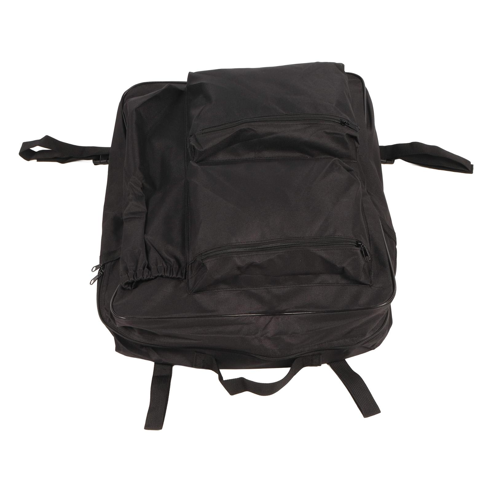 Black Wheelchair Back Bag Waterproof Large Capacity Wheelchair Storage Bag Pouch for Rollator Walker
Black Wheelchair Back Bag Waterproof Large Capacity Wheelchair Storage Bag Pouch for Rollator Walker