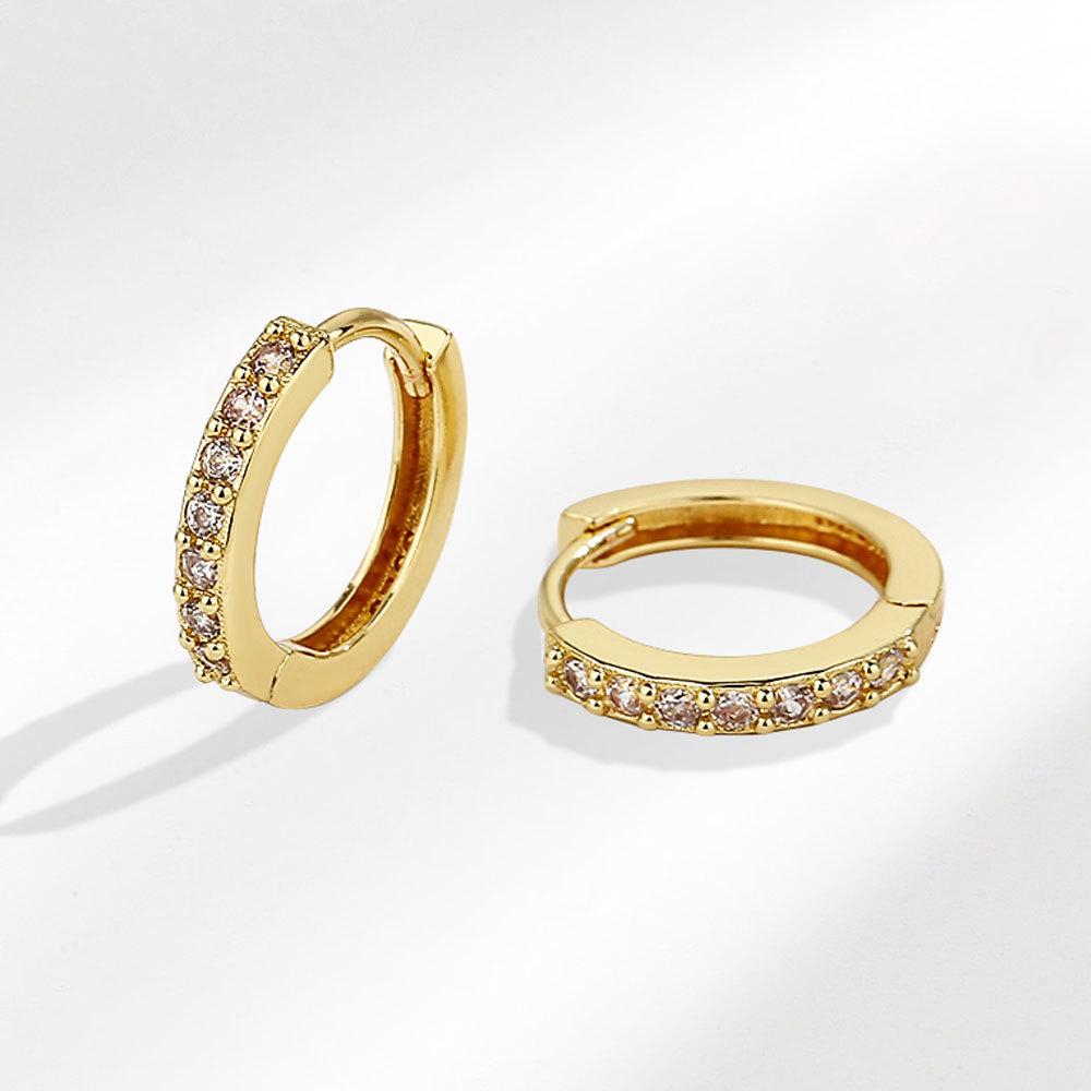 925 Sterling Silver Jewelry Zircon Crystal Round Circle Hoop Earrings for Women Wedding Party Jewelry For Girls Friend Gift
925 Sterling Silver Jewelry Zircon Crystal Round Circle Hoop Earrings for Women Wedding Party Jewelry For Girls Friend Gift