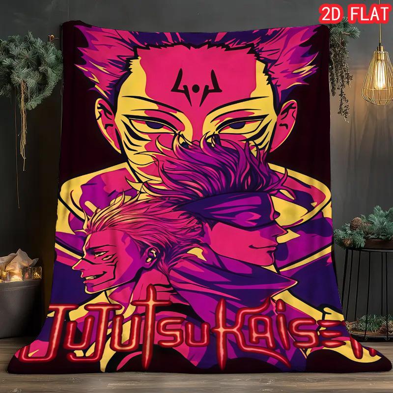 Anime Jujutsu Kaisen Theme Flannel Blanket Lightweight Warm Cozy for Kids Adults Bedroom Stylish Home Decor Gift 75x90cm
Anime Jujutsu Kaisen Theme Flannel Blanket Lightweight Warm Cozy for Kids Adults Bedroom Stylish Home Decor Gift 75x90cm