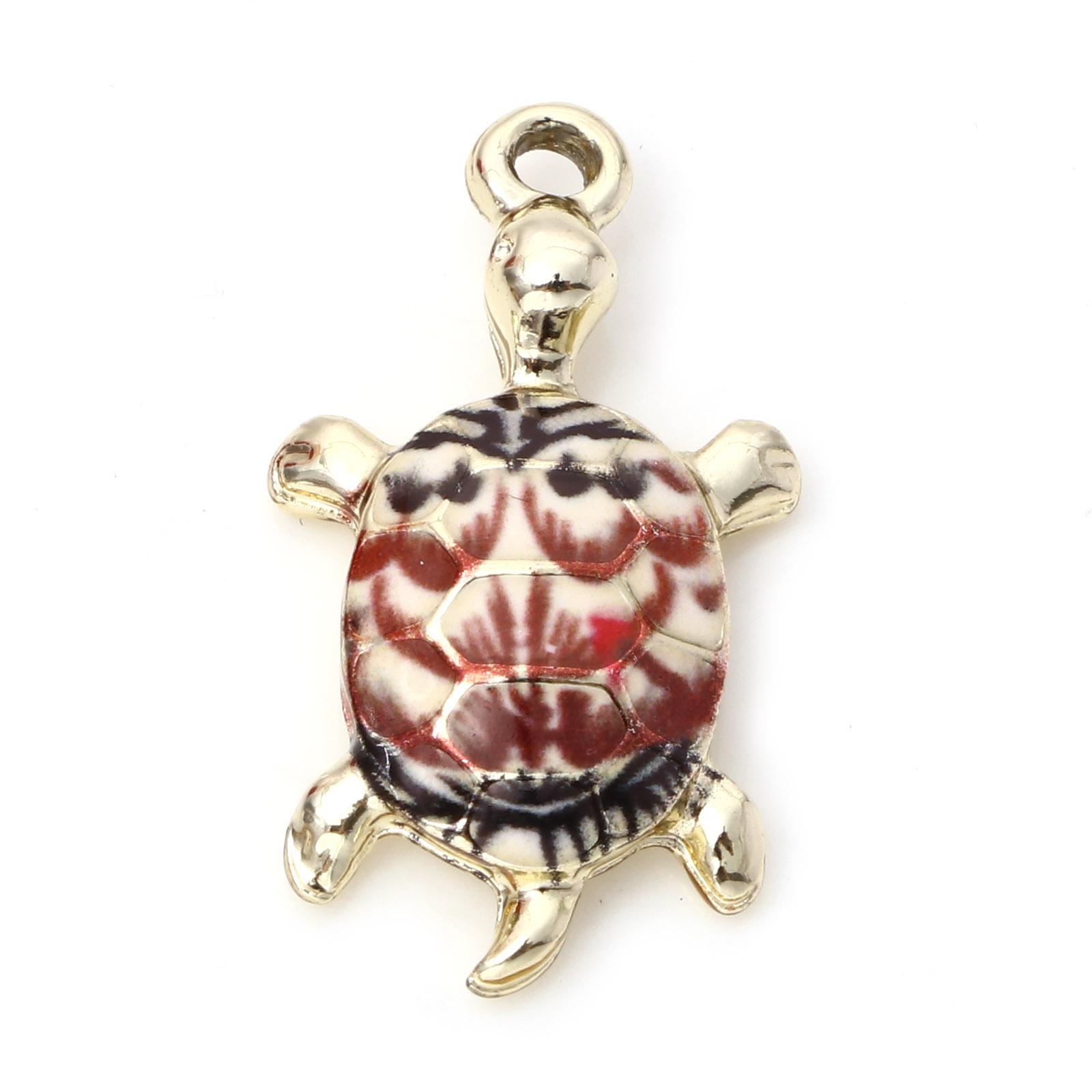 10PCs Ocean Sea Turtle Enamel Animal Charms Multicolor Pendant DIY Jewelry Necklace Bracelets Metal Pendants Jewelry 24mm x 14mm
10PCs Ocean Sea Turtle Enamel Animal Charms Multicolor Pendant DIY Jewelry Necklace Bracelets Metal Pendants Jewelry 24mm x 14mm