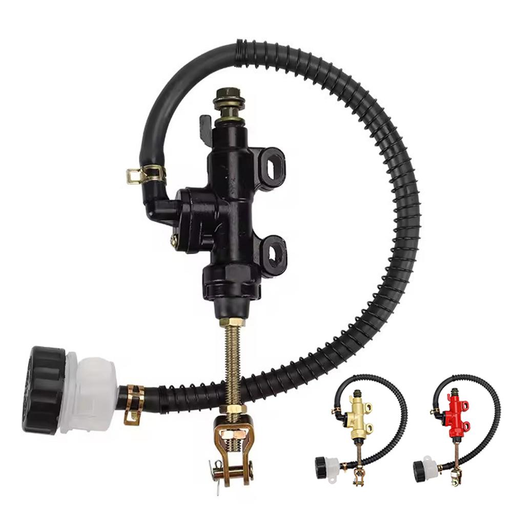 Motorcycle Rear Brake Pump with Fluid Reservoir Cup Foot Hydraulic Refit Rear Brake Master Cylinder Pump чорний
Motorcycle Rear Brake Pump with Fluid Reservoir Cup Foot Hydraulic Refit Rear Brake Master Cylinder Pump чорний