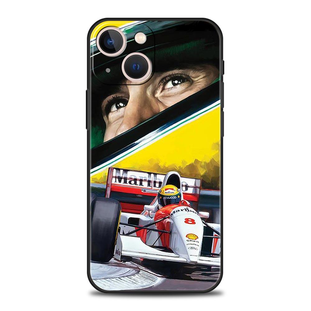 Ayrton Senna F1 Phone Case For iPhone 16 15 14 11 Pro Max 12 13 7 8 Plus X XR XS SE 2020 Soft Black Cover iPhone 13 Pro
Ayrton Senna F1 Phone Case For iPhone 16 15 14 11 Pro Max 12 13 7 8 Plus X XR XS SE 2020 Soft Black Cover iPhone 13 Pro