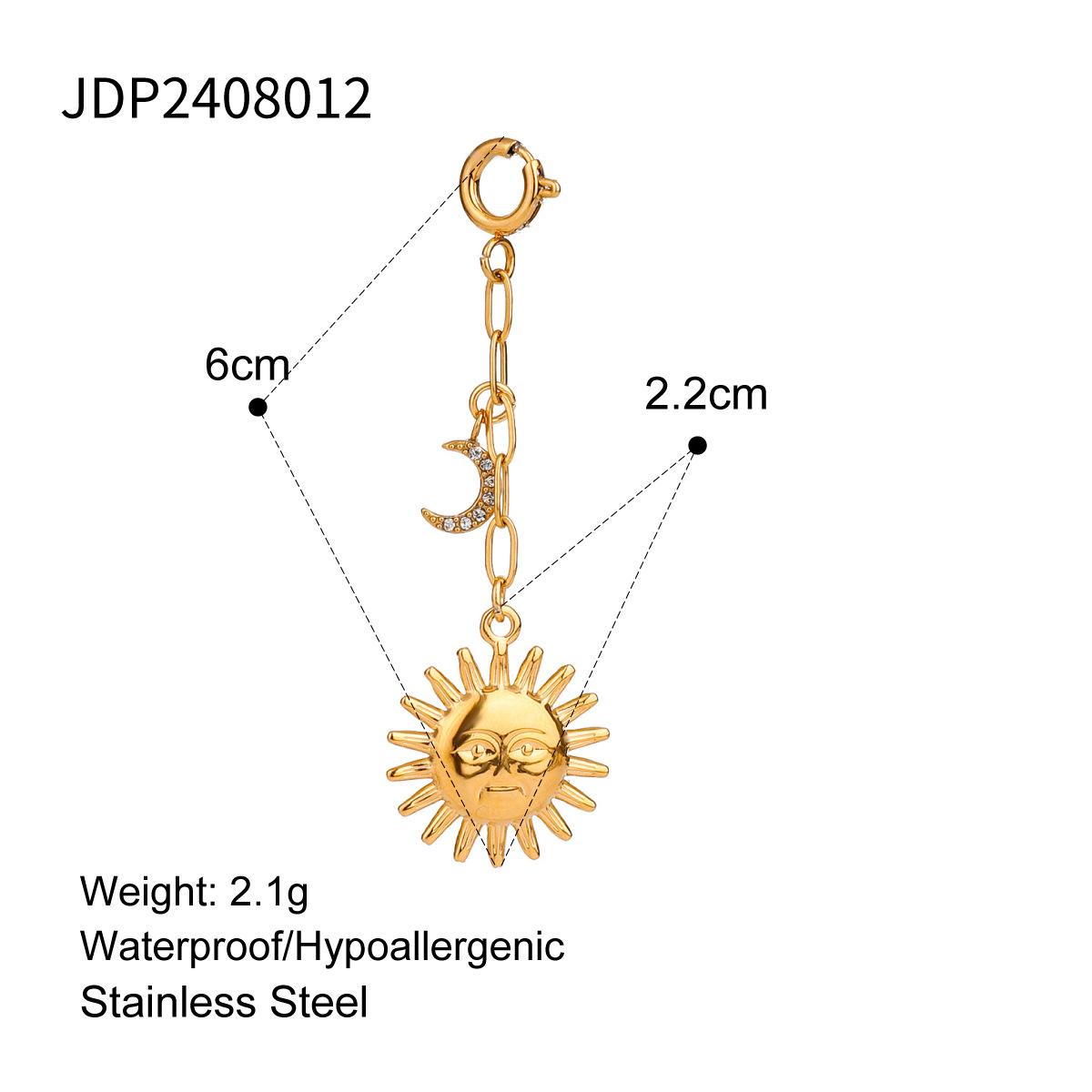 Stainless Steel Connecting Hook Pendant Jewelry Accessory - High-end and Niche Accessory JDP2408012
Stainless Steel Connecting Hook Pendant Jewelry Accessory - High-end and Niche Accessory JDP2408012