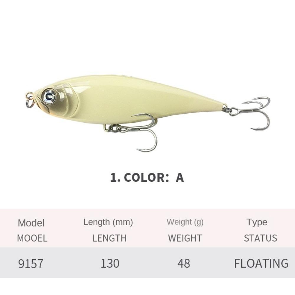 130 мм Морская рыболовная приманка Testar Искусственная троллинговая приманка Приманка для дальнего заброса Рыбалка на GT
130 мм Морская рыболовная приманка Testar Искусственная троллинговая приманка Приманка для дальнего заброса Рыбалка на GT