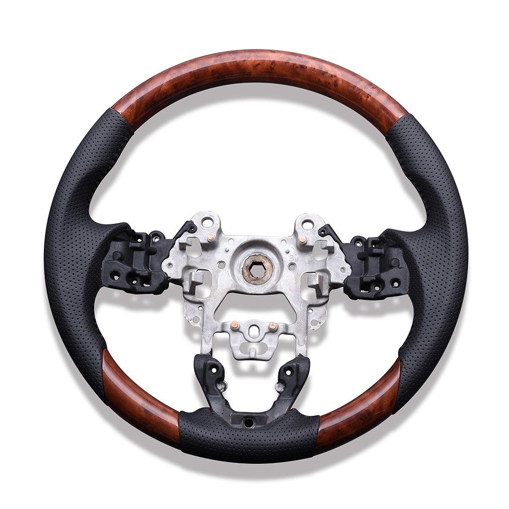 RAMBO Рулевое управление Axela Demio DK Series KE Series Gun Grip Brown Wood Grain Handle Black Leather Original Replacement For Car Models Only CX-3 CX-5
RAMBO Рулевое управление Axela Demio DK Series KE Series Gun Grip Brown Wood Grain Handle Black Leather Original Replacement For Car Models Only CX-3 CX-5