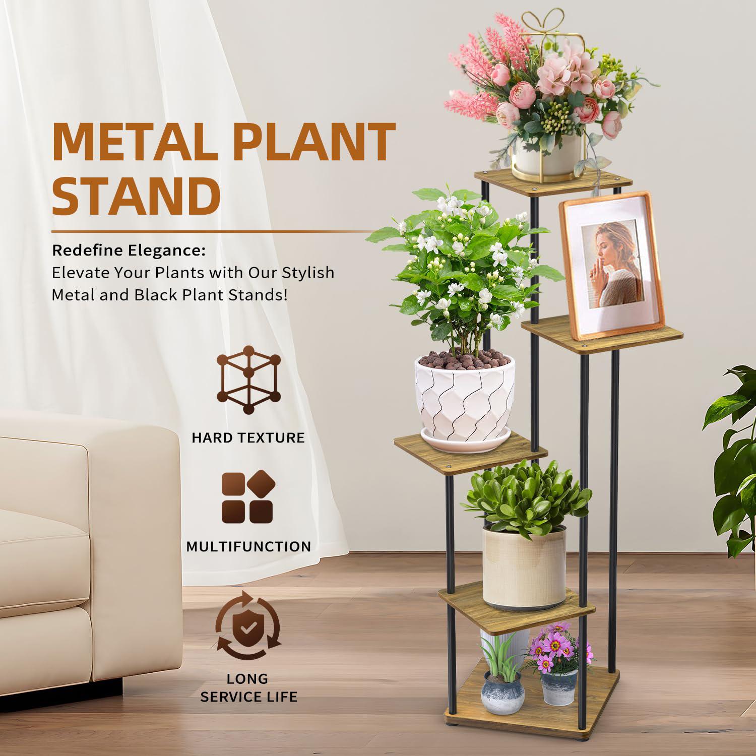 Indoor Iron Frame Wooden Flower Pot Rack Living Room Balcony Flower Plant Holder Floor Stand Type A
Indoor Iron Frame Wooden Flower Pot Rack Living Room Balcony Flower Plant Holder Floor Stand Type A