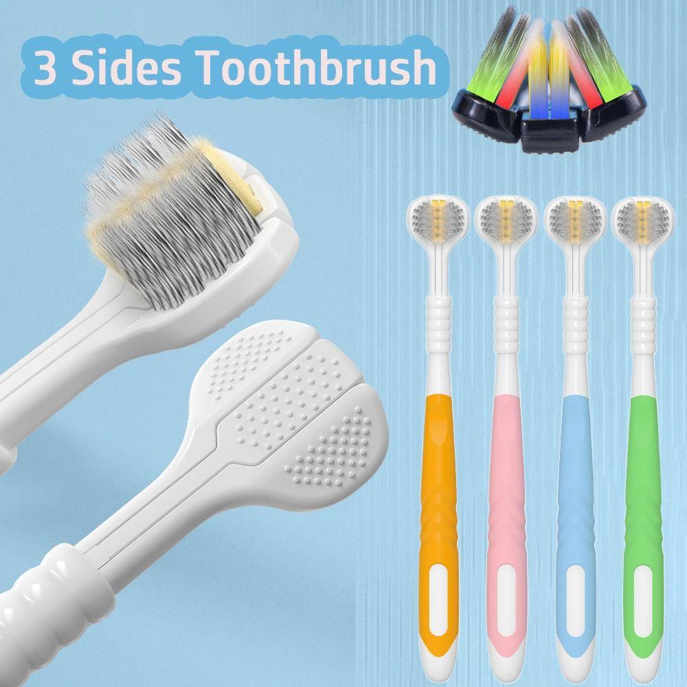 U-shaped Three Sided Toothbrush 3D Fully Wrapped Soft Bristled Cleaning Brush Adult Household Gift Tooth Care
U-shaped Three Sided Toothbrush 3D Fully Wrapped Soft Bristled Cleaning Brush Adult Household Gift Tooth Care