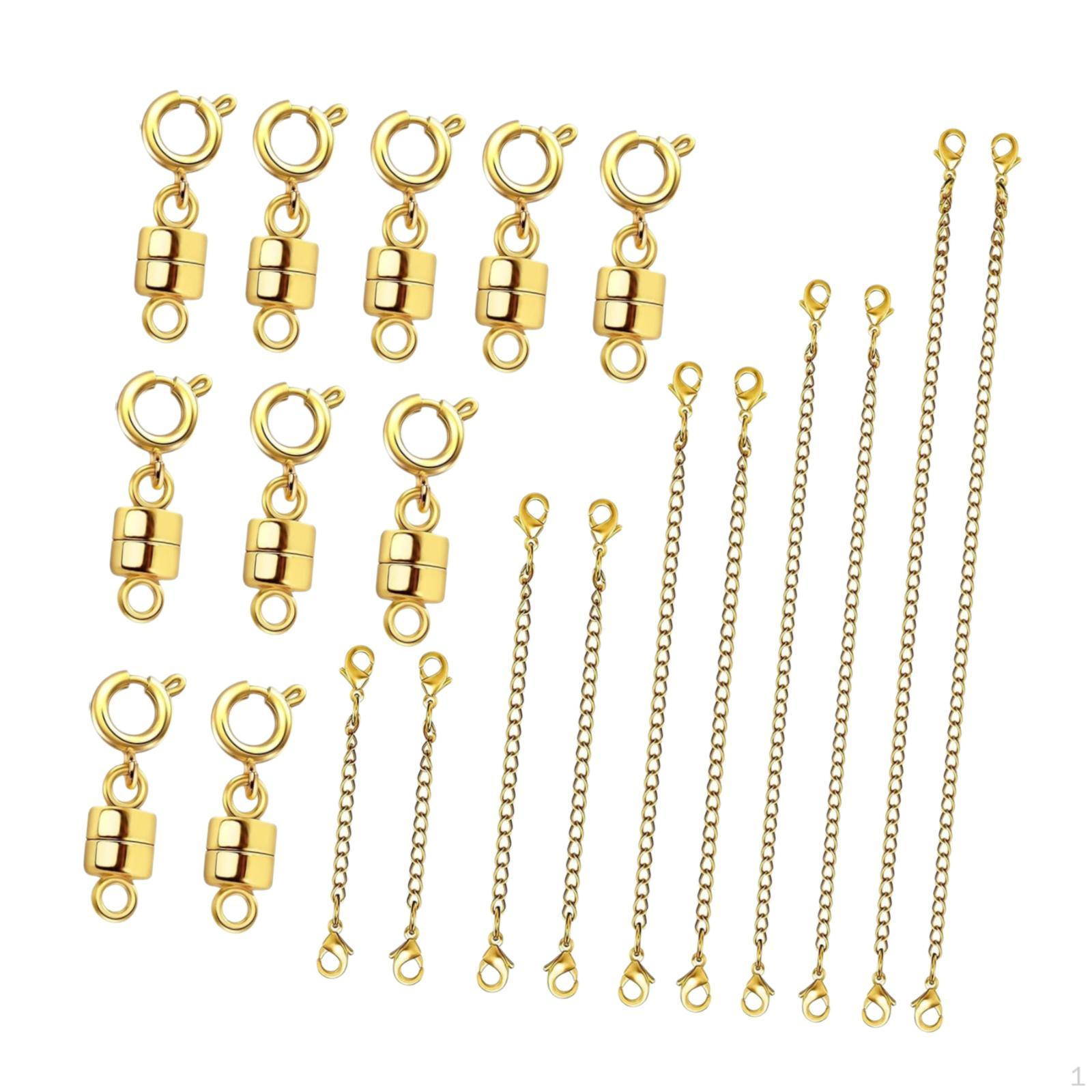 Necklace Clasp and Closures Alloy Buckle Pendant Bracelet Clasps, Crafts Supplies for Women Girls Gold
Necklace Clasp and Closures Alloy Buckle Pendant Bracelet Clasps, Crafts Supplies for Women Girls Gold