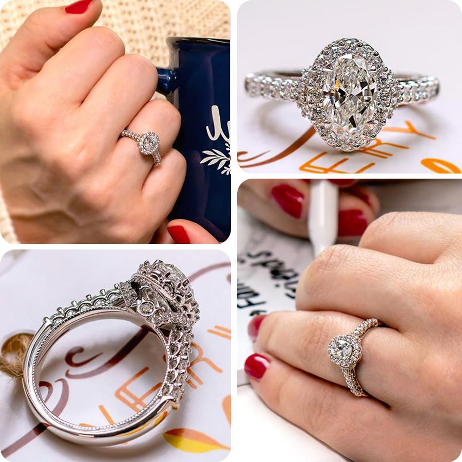 New New Dazzling AAA Oval Zircon Classic Women Wedding Ring Luxury Silver Color High Quality Female Engagement Timeless Rings
New New Dazzling AAA Oval Zircon Classic Women Wedding Ring Luxury Silver Color High Quality Female Engagement Timeless Rings