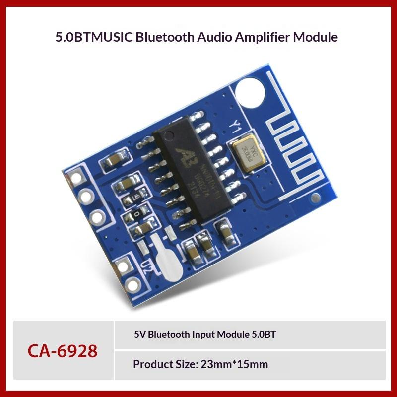 1/5Pcs 3.3-8V Wireless Music Player Speaker Receiver Modified Amplifier Board Ca-6928 Mono Bluetooth 5.0 Audio Module A2
1/5Pcs 3.3-8V Wireless Music Player Speaker Receiver Modified Amplifier Board Ca-6928 Mono Bluetooth 5.0 Audio Module A2