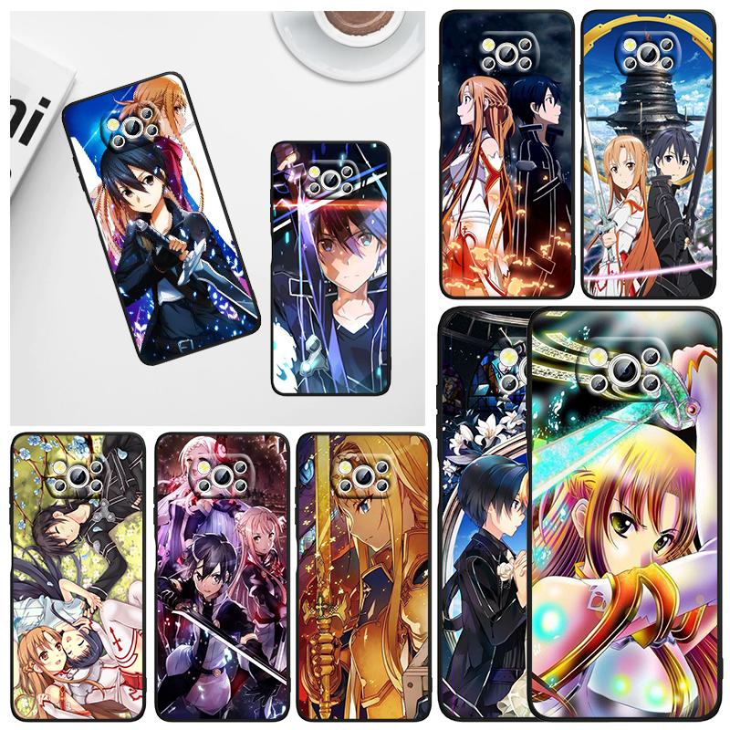 Чехол для телефона Anime Sword Art Online SAO для Xiaomi Mi Poco X5 X4 X3 NFC F4 F3 GT M5 S M4 M3 M2 C50 Pro C3 5G черный чехол Poco X2
Чехол для телефона Anime Sword Art Online SAO для Xiaomi Mi Poco X5 X4 X3 NFC F4 F3 GT M5 S M4 M3 M2 C50 Pro C3 5G черный чехол Poco X2