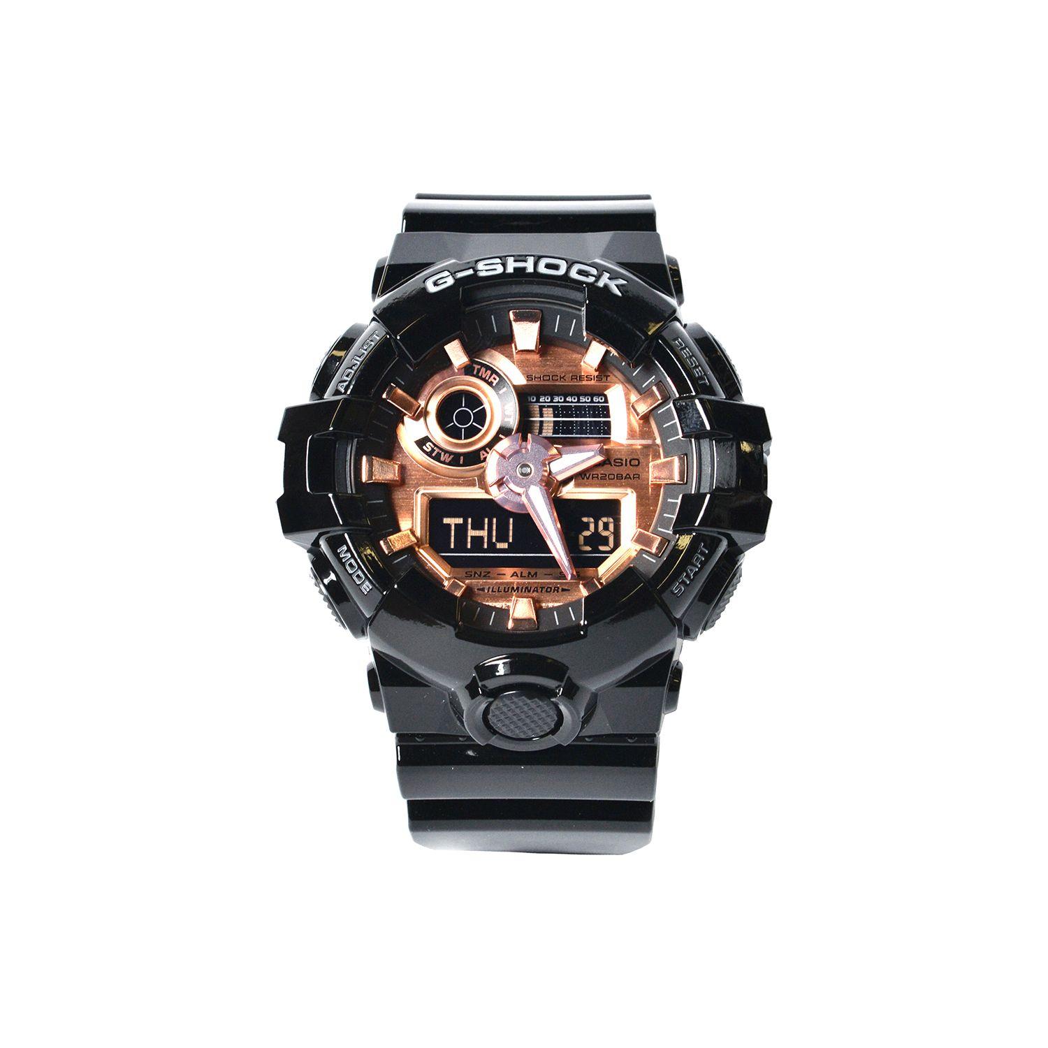 Casio G-Shock Youth Series Fashion Trend Color Block Cool High-End Dual Display Waterproof Sports Quartz Movement Resin Strap Men watches GA-700MMC-1A Regular Watch Box,Black Rose Gold
Casio G-Shock Youth Series Fashion Trend Color Block Cool High-End Dual Display Waterproof Sports Quartz Movement Resin Strap Men watches GA-700MMC-1A Regular Watch Box,Black Rose Gold