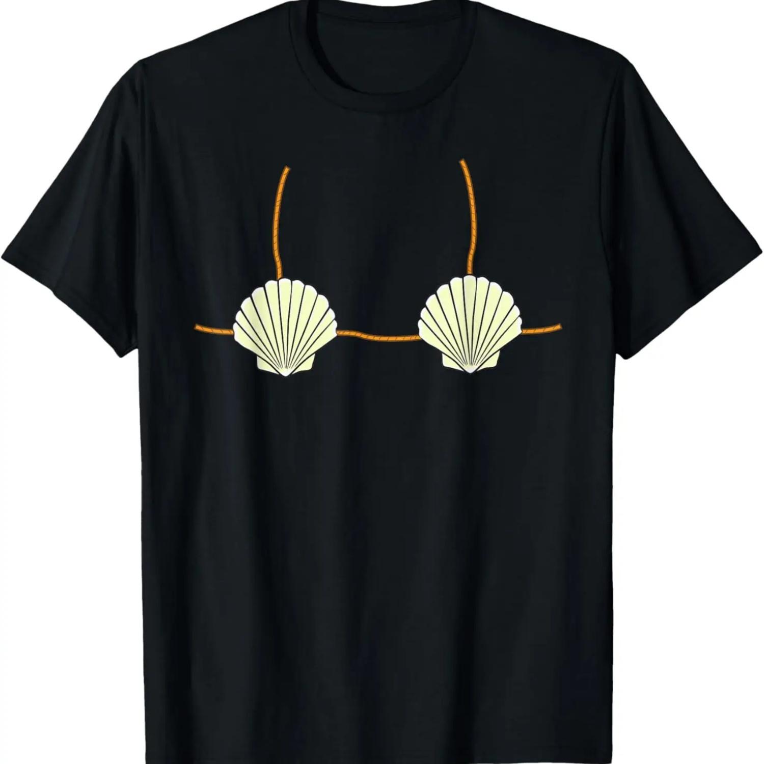 Mermaid Sea Shell Bikini Top Funny T-Shirt XXXXXL чорний
Mermaid Sea Shell Bikini Top Funny T-Shirt XXXXXL чорний