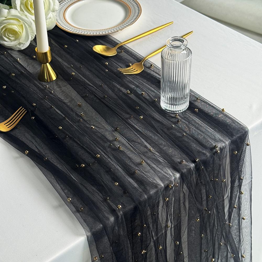 Bohemian Party Tablecloth 75x300CM Table Cloth New Pearl Table Runner Dessert Table Decor
Bohemian Party Tablecloth 75x300CM Table Cloth New Pearl Table Runner Dessert Table Decor