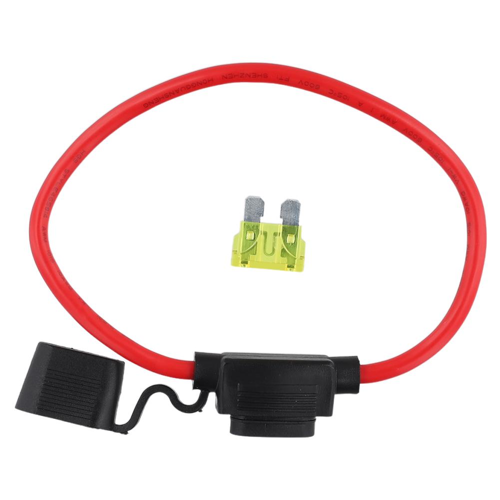ATC Fuse Holder with 5/20/30/40/50 A ATC Blade Fuses Waterproof Car Blade Fuse for Car Truck Automotive Marine Industrial and RV 20A
ATC Fuse Holder with 5/20/30/40/50 A ATC Blade Fuses Waterproof Car Blade Fuse for Car Truck Automotive Marine Industrial and RV 20A