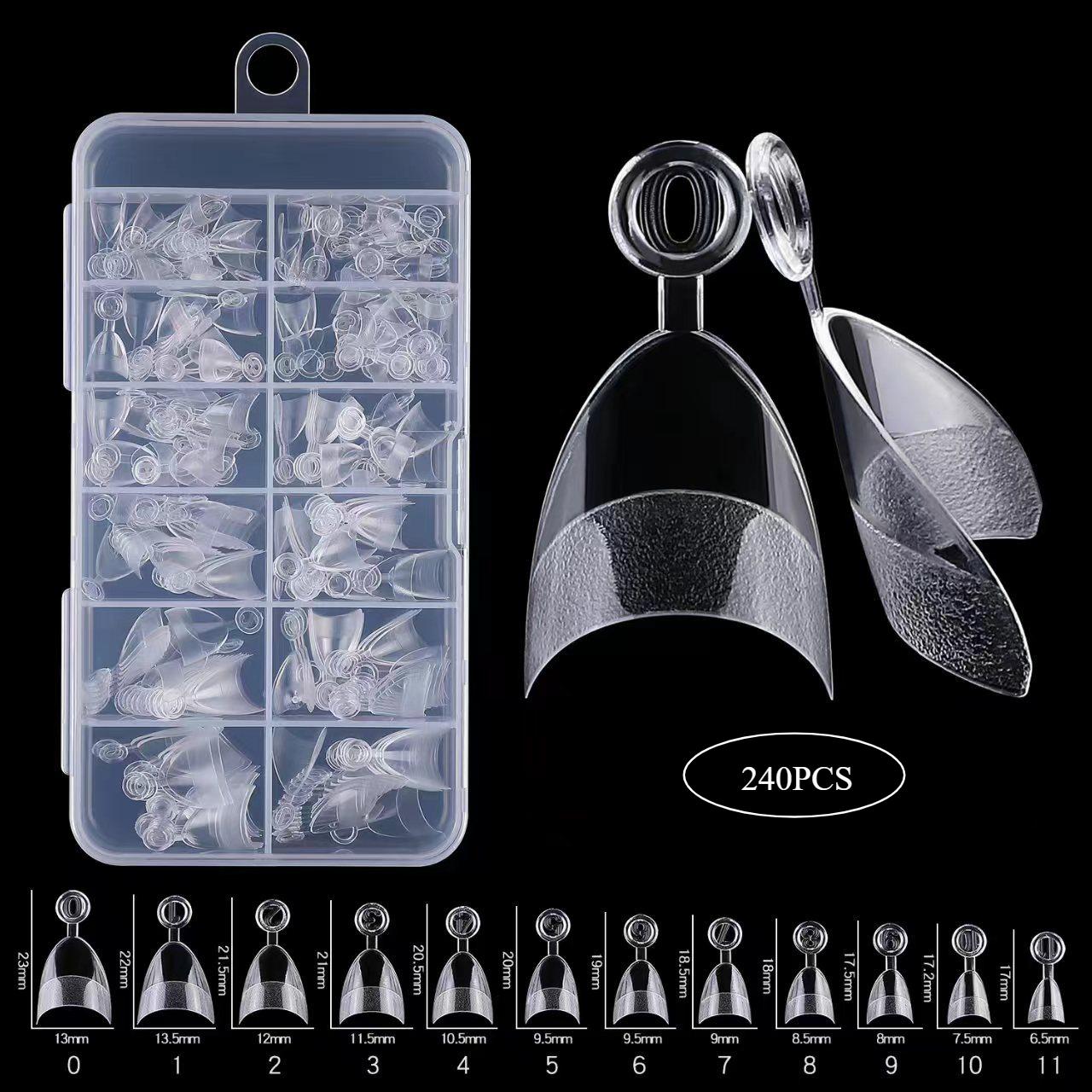 240 шт. Напівпокриття мигдалеподібні попередньо підпилені кінчики для нігтів напівматові прес-накладки для нарощування штучних нігтів для маленьких крихітних нігтьових лож 12 розмірів у коробці
240 шт. Напівпокриття мигдалеподібні попередньо підпилені кінчики для нігтів напівматові прес-накладки для нарощування штучних нігтів для маленьких крихітних нігтьових лож 12 розмірів у коробці