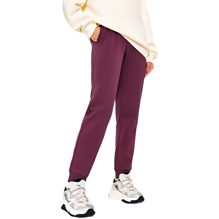 Anta Sports Lifestyle Series Cuffed Breathable Fleece Knitted Sports Pants Women pants Dark-Red 962517307N-5 2XL
Anta Sports Lifestyle Series Cuffed Breathable Fleece Knitted Sports Pants Women pants Dark-Red 962517307N-5 2XL