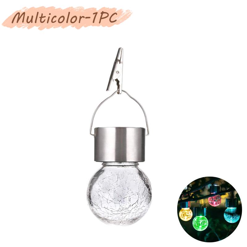 Solar Powered Outdoor Hanging Lights Colorful LED Cracked Glass Ball Design Waterproof Wall Lantern with Hooks for Garden Patio
Solar Powered Outdoor Hanging Lights Colorful LED Cracked Glass Ball Design Waterproof Wall Lantern with Hooks for Garden Patio