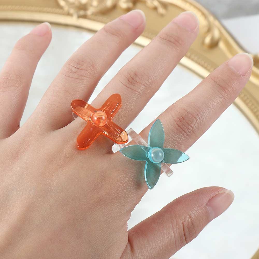 Candy Color Irregular Party Jewelry Flower Fashion Accessories Joint Ring Ring Open Finger Ring жовтий 
Candy Color Irregular Party Jewelry Flower Fashion Accessories Joint Ring Ring Open Finger Ring жовтий