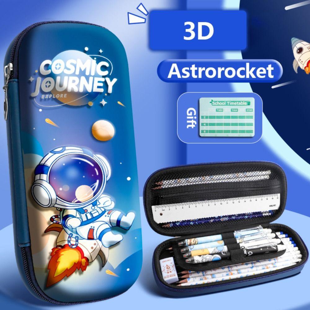 Large Capacity Pen Box Capybara/Panda/Astronaut Stationery Organizer Cute Pen Bag School Office Astrorocket
Large Capacity Pen Box Capybara/Panda/Astronaut Stationery Organizer Cute Pen Bag School Office Astrorocket