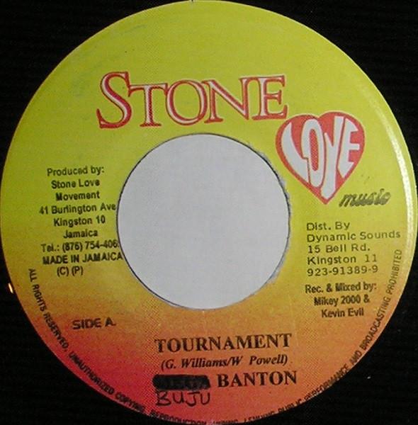 7inch Record BUJU BANTON - Tournament NONE Stone Love Musi 2001 Jamaica Reggae, Ska & Dub Used
7inch Record BUJU BANTON - Tournament NONE Stone Love Musi 2001 Jamaica Reggae, Ska & Dub Used