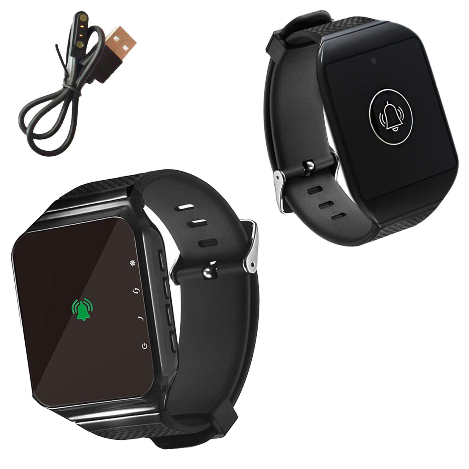 Waterproof Emergency Wireless Nurse Call Bracelet Calling Pager System with LED Display Watch Receiver for Hospital 1
Waterproof Emergency Wireless Nurse Call Bracelet Calling Pager System with LED Display Watch Receiver for Hospital 1