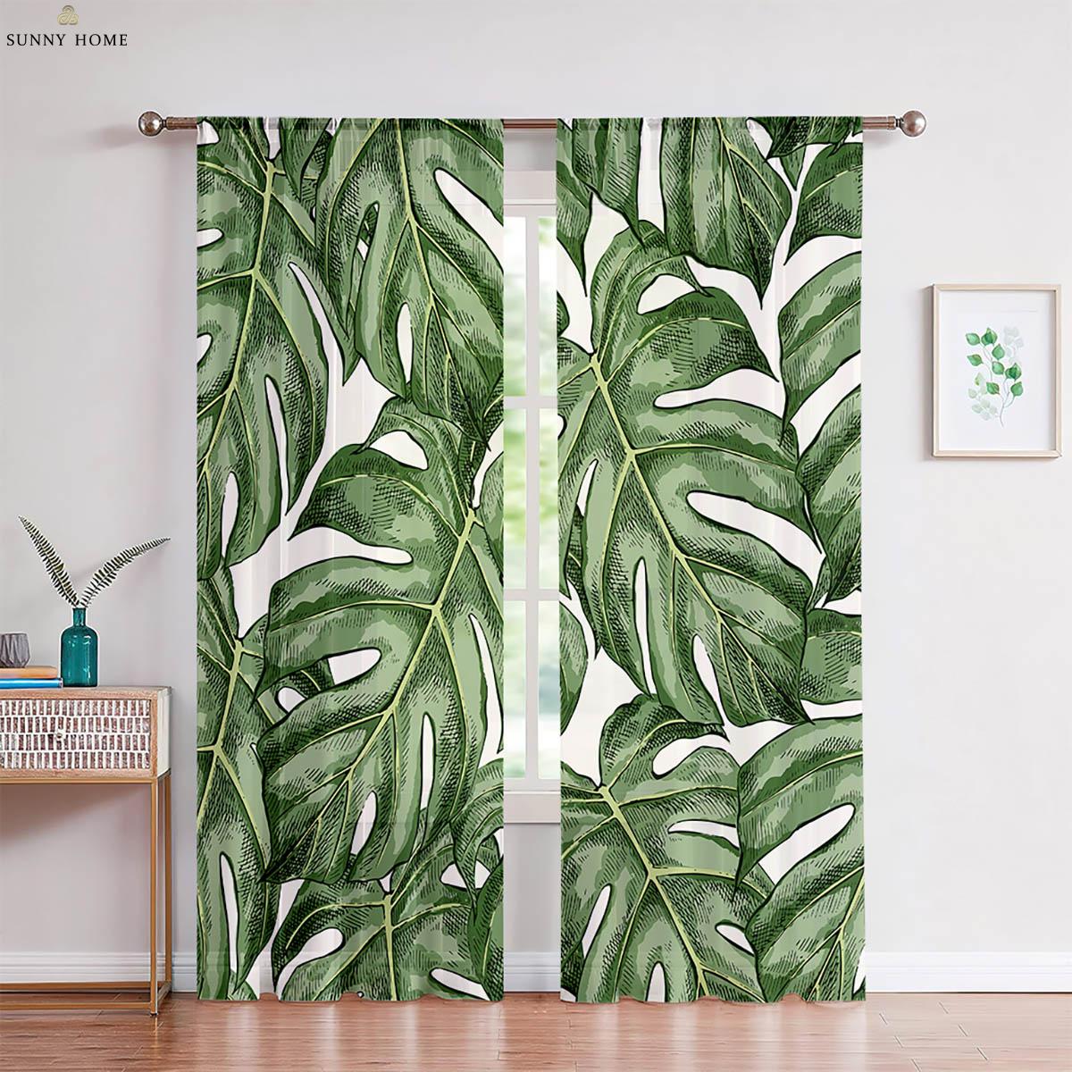 2 шт. Тропічна рослинність Зелене листя Лист Монстери 3D-друк Штори Спальня Вітальня Кухня Декоративні штори W50xH140(CM)x2PCS&Grommet Top
2 шт. Тропічна рослинність Зелене листя Лист Монстери 3D-друк Штори Спальня Вітальня Кухня Декоративні штори W50xH140(CM)x2PCS&Grommet Top