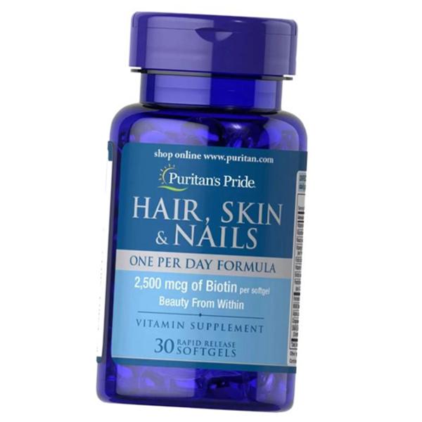 Формула для волосся, шкіри та нігтів, Hair, Skin & Nails One Per Day, Puritan s Pride 60гелкапс (36367060) 30softgels
Формула для волосся, шкіри та нігтів, Hair, Skin & Nails One Per Day, Puritan s Pride 60гелкапс (36367060) 30softgels