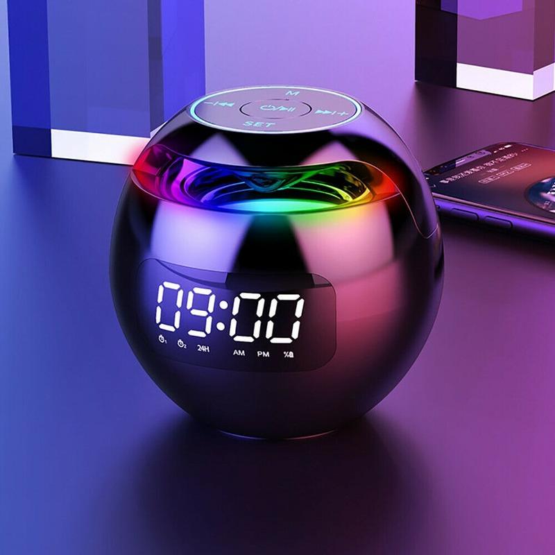 Цифровой светодиодный будильник TF/FM радио Bluetooth динамик круглый прикроватный ночник красочный свет музыка воспроизведение настольные часы
Цифровой светодиодный будильник TF/FM радио Bluetooth динамик круглый прикроватный ночник красочный свет музыка воспроизведение настольные часы