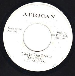 7inch Record AFRICANS Life In The Ghetto NONE African 1980 Jamaica Reggae Ska Dub Used
7inch Record AFRICANS Life In The Ghetto NONE African 1980 Jamaica Reggae Ska Dub Used